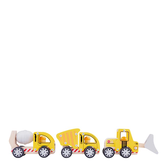 New Classic Toys 3 Piece Construction Vehicles Set