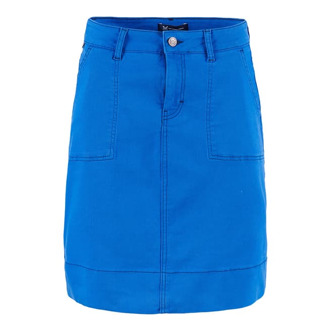 Crew Clothing Blue Daphne Denim Skirt