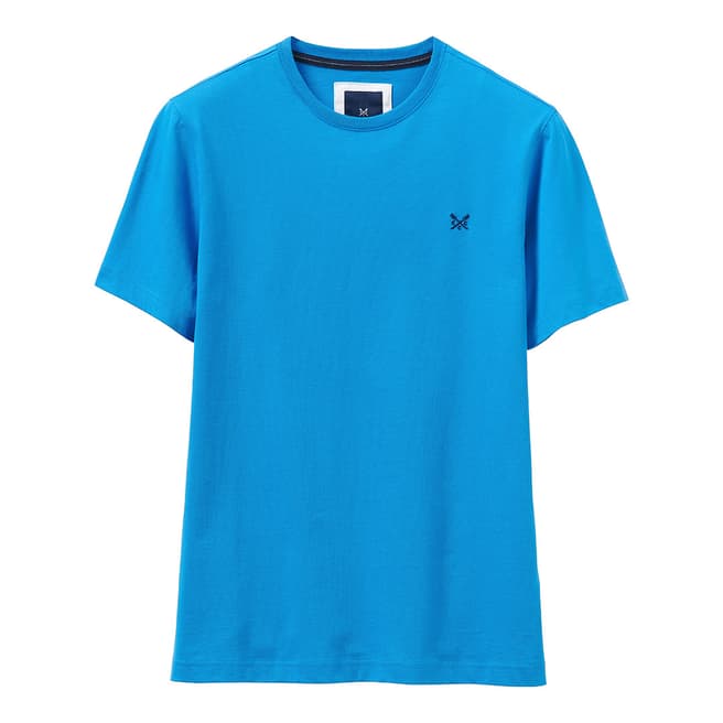 Crew Clothing Blue Classic Cotton T-Shirt