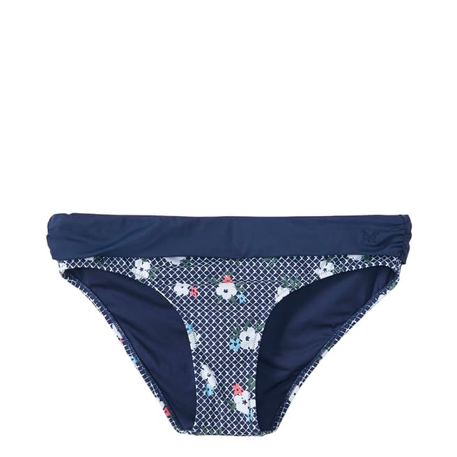 Crew Clothing Navy Floral St Helier Bottom