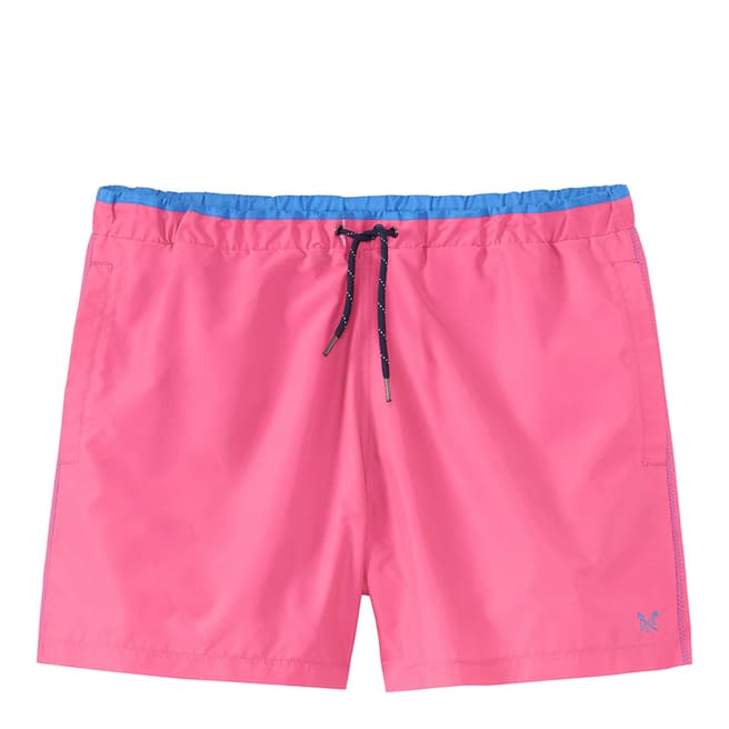 Crew Clothing Summer Pink Seapoint Swim Short