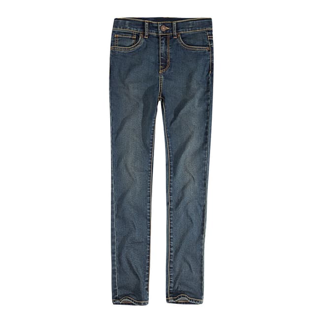 Levi's Older Girl's Blue 721 Skinny Jeans