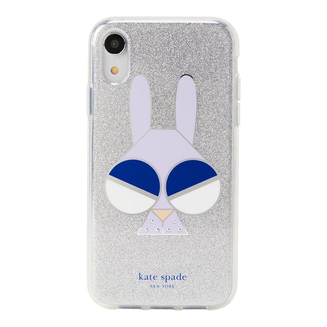 Kate Spade Glitter Money Bunny iPhone XR Case