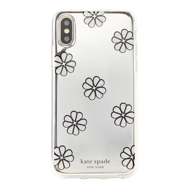 Kate Spade Mirror Spade Flower iPhone XS Case