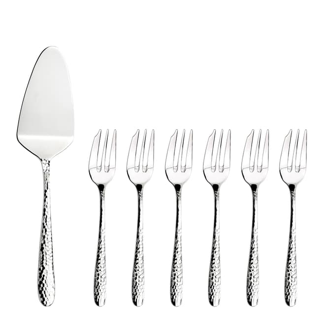 Monsoon Silver Mirage Pastry Set