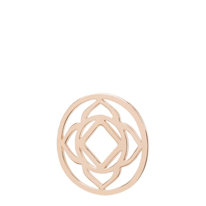Daisy Jewellery 18ct Rose Gold Plate Base Chakra Halo Coin