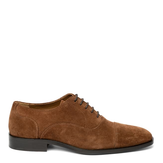 Chapman & Moore Wood Cap Suede Oxford Shoes