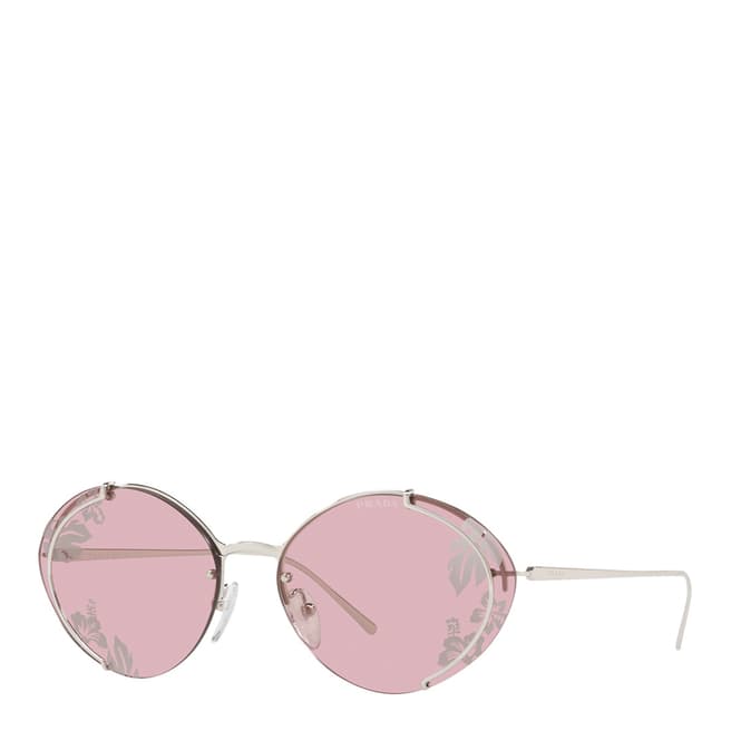 Prada Womens Pink Prada Sunglasses 63mm