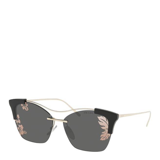 Prada Womens Black Prada Sunglasses 56mm