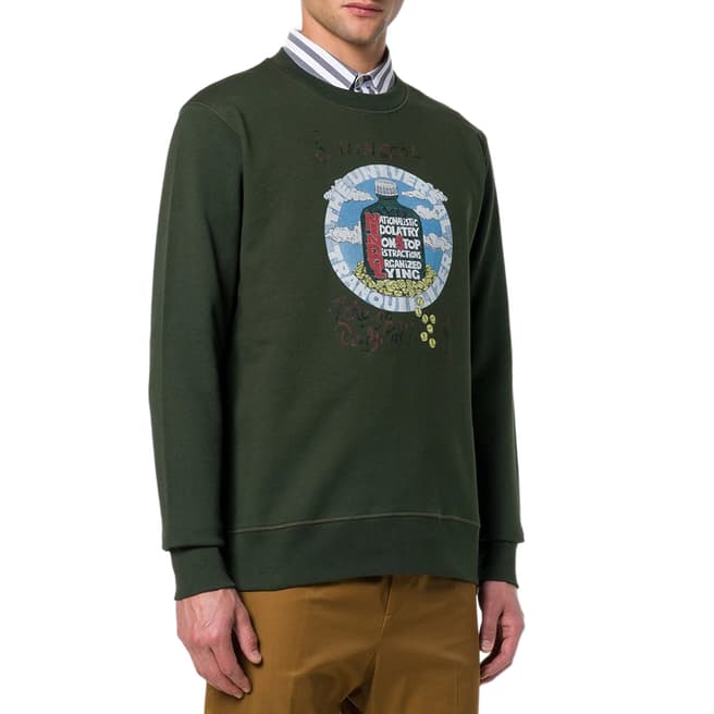 Vivienne Westwood Green Printed Sweatshirt