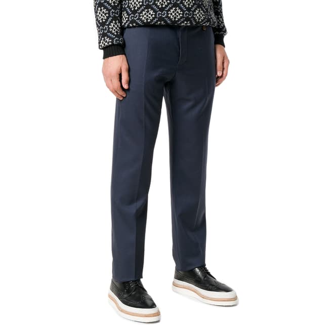 Vivienne Westwood Navy Classic Tailored Wool Trousers