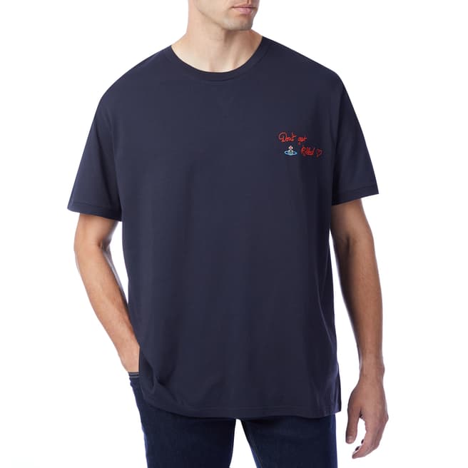 Vivienne Westwood Navy Oversized T-Shirt