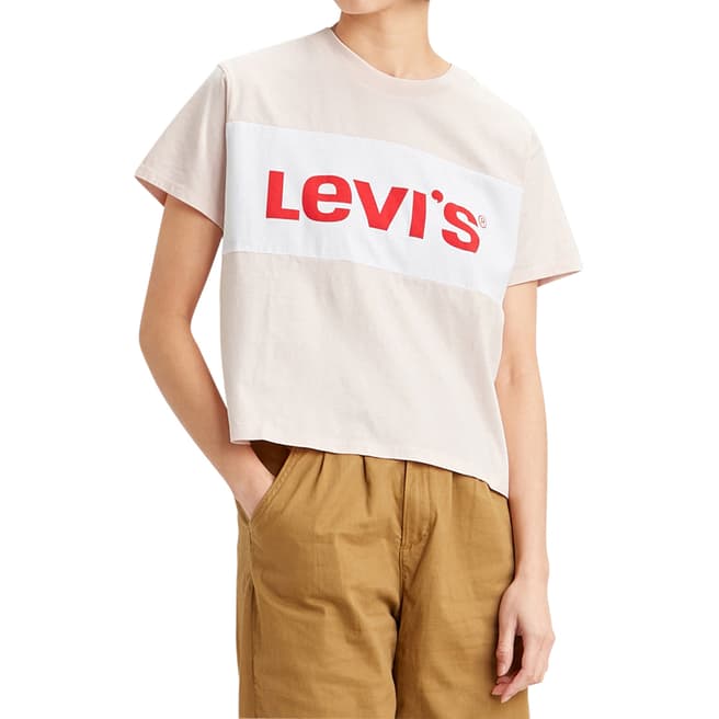 Levi's Pink Varsity Logo T-Shirt