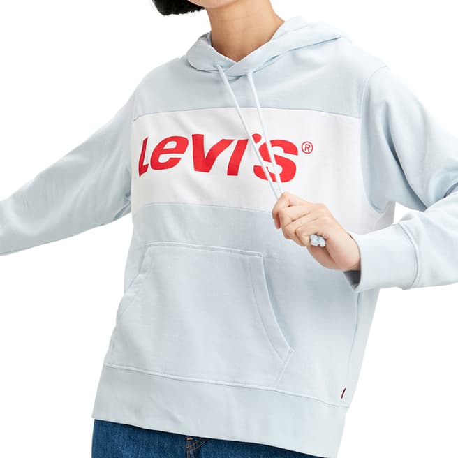 Levi's Blue Sport Logo Hoodie