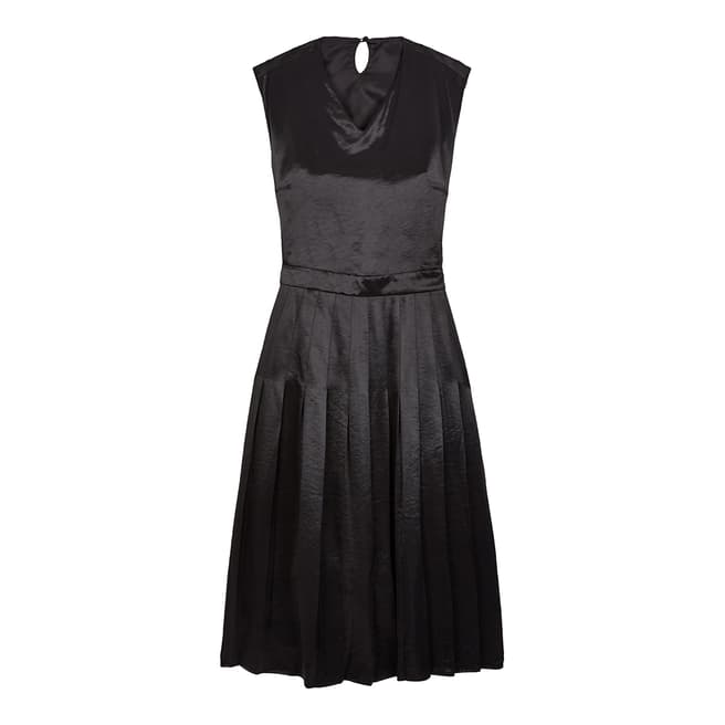 ALEXA CHUNG Black Pinafore Dress