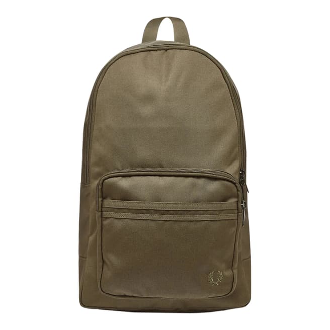 Fred Perry Olive Tonal Tipped Backpack