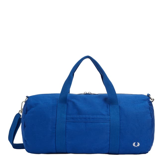 Fred Perry Mid Blue Branded Duffle
