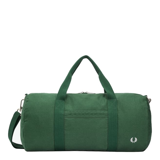 Fred Perry Tartan Green Branded Duffle