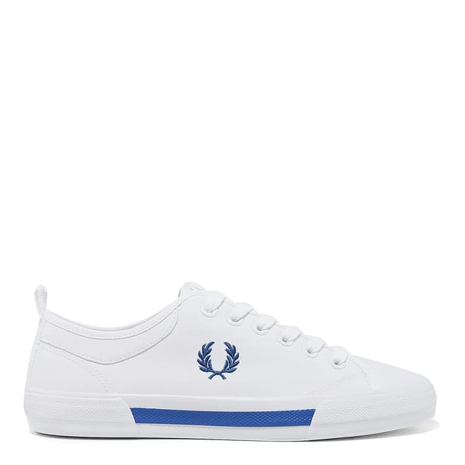 Fred Perry White Horton Canvas Sneakers