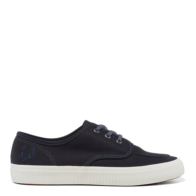 Fred Perry Navy Ealing Low Canvas Sneakers