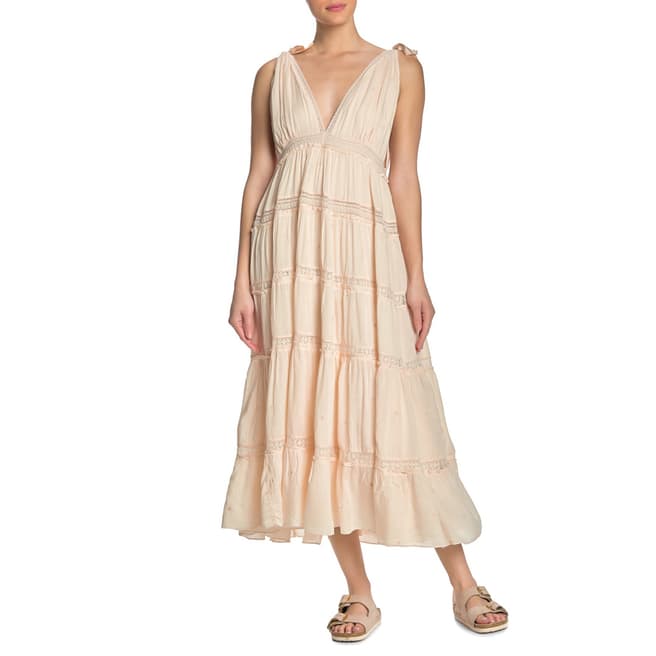 Free People Nude Lily Of The Valley Dress