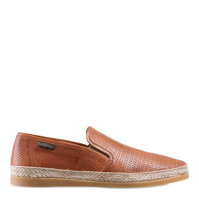 Russell & Bromley Tan Miami Summer Luxury Espadrilles