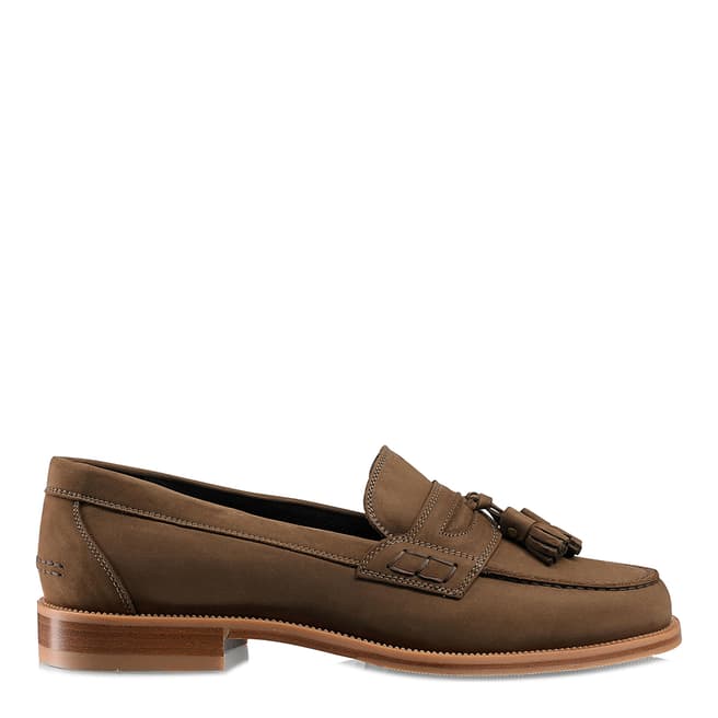 Russell & Bromley Brown Keeble Tassel College Loafers