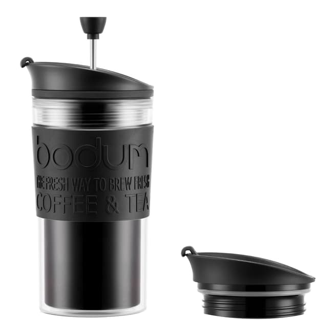 Bodum Black Coffee maker with Extra Lid, 0.35 l, 12 oz