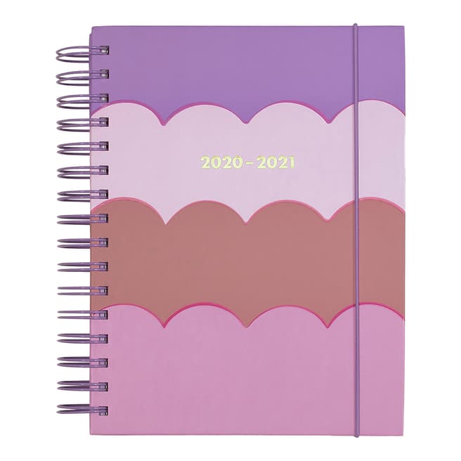 Kate Spade 17-month Large Spiral Planner, Scallop