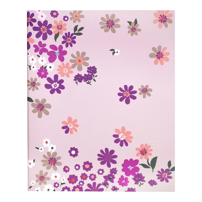 Kate Spade Concealed Spiral Notebook, Pacific Petals