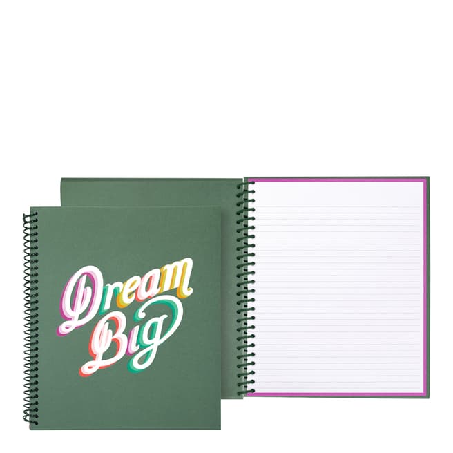 Kate Spade Large Spiral Notebook, Dream Big