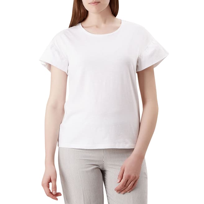 Hobbs London White Luanna T-Shirt