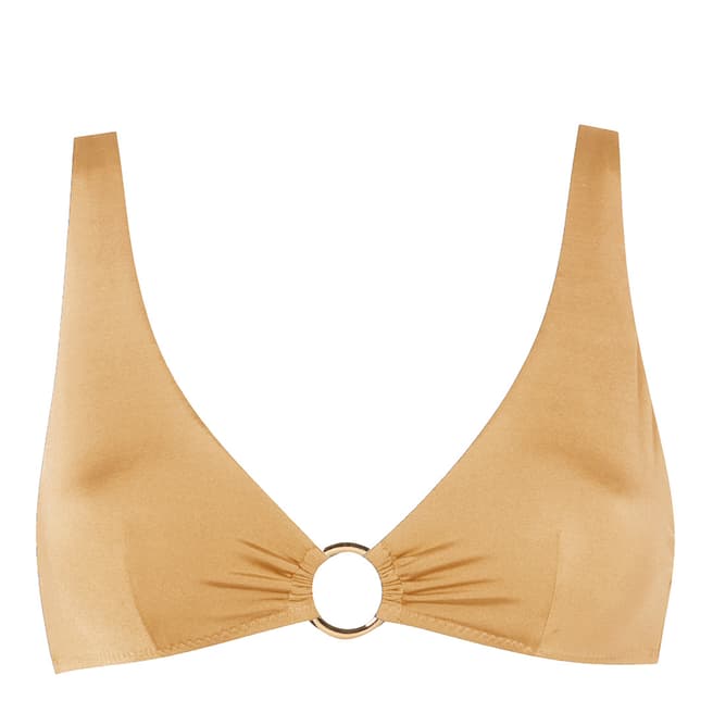 Myla Gold Beachy Road Bikini Top