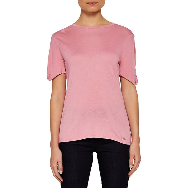 Ted Baker Pink Narva Cut Out Top