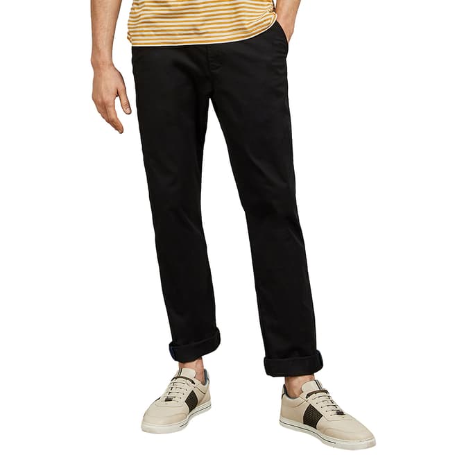 Ted Baker Black Clenchi Classic Stretch Chinos
