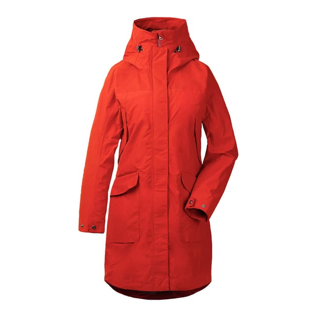 Didriksons Red Agnes Coat