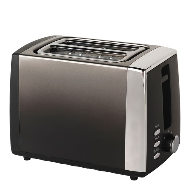 Progress Black Ombre 2 Slice Toaster, 930W