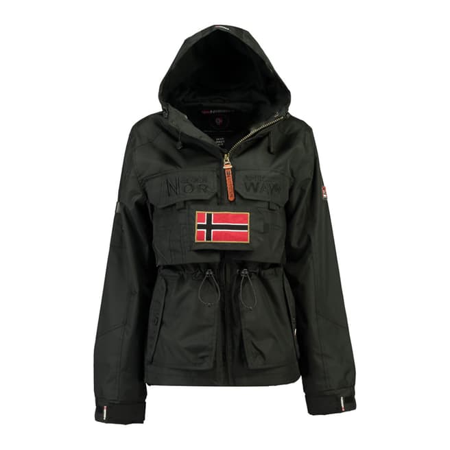 Geographical Norway Navy Butcheta Hooded Jacket