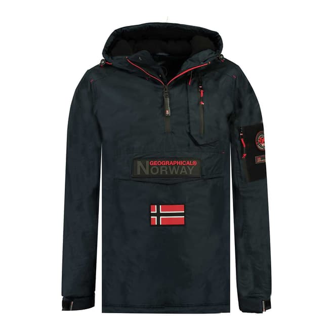 Geographical Norway Navy Barker Jacket