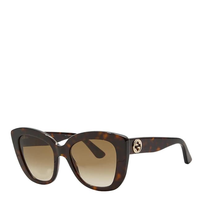 Gucci Women's Brown Gucci Sunglasses 52mm