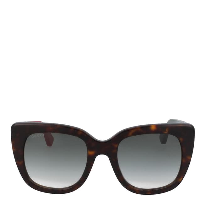Gucci Women's Black/Grey Gradient Gucci Sunglasses 51mm