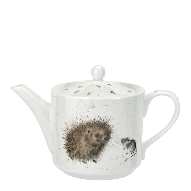 Royal Worcester Hedgehog Mice Teapot