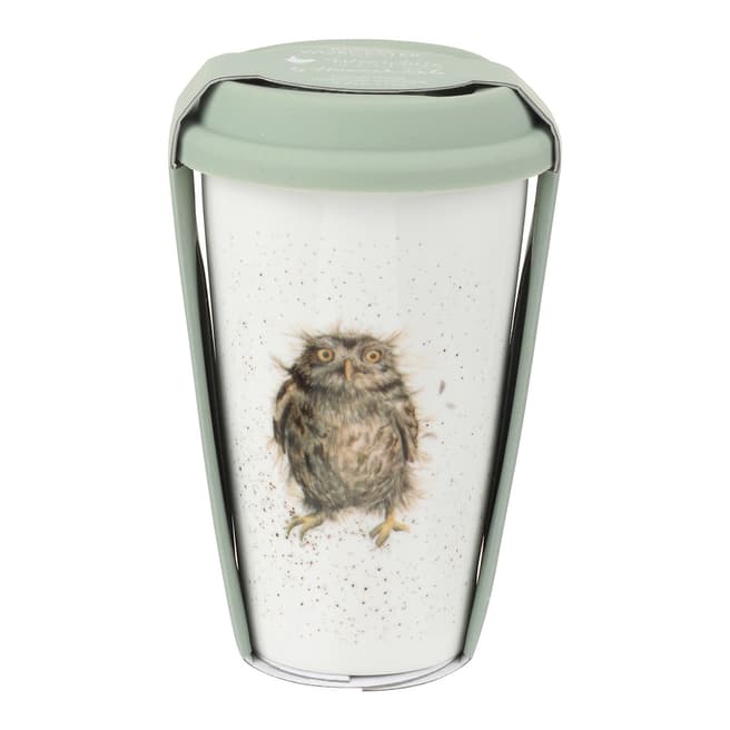 Royal Worcester Owl Travel Mug