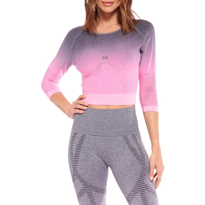 Live Electric Hot Pink Lexi Long Sleeve Top