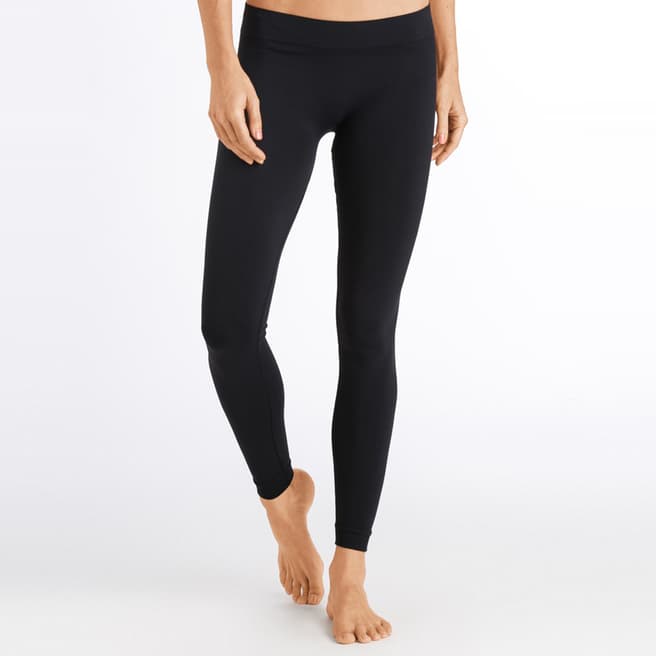 Hanro Black Yoga Comfort Leggings