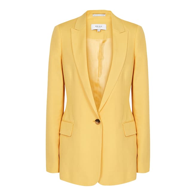 Reiss Yellow Haya Suit Jacket