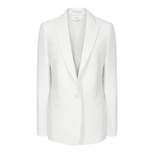 Reiss White Ashby Suit Jacket