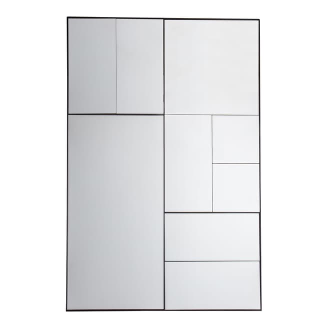 Gallery Living Broadheath Mirror in Silver, 81x122cm