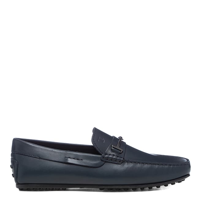 Tod's Blue Fine City Loafers