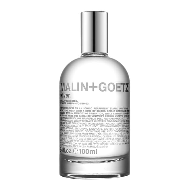 Malin + Goetz Vetiver Eau De Parfum 100ml